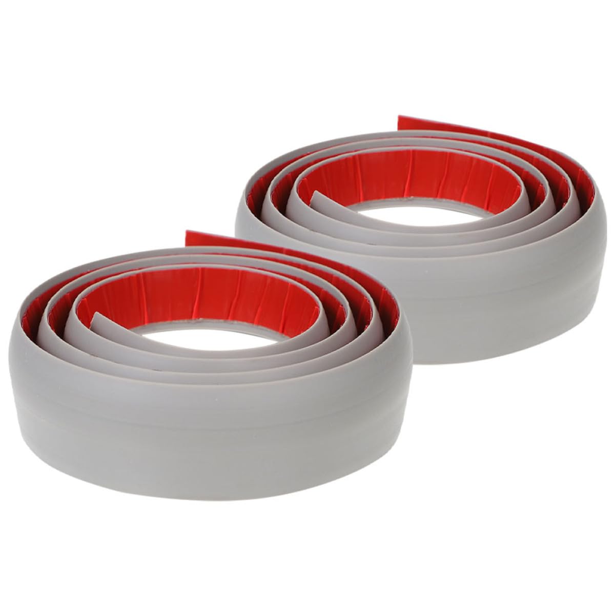 Barre de seuil de sol PVC gris souple épaisseur 5 mm pour réparation et finition