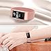 Meikeio Stainless Steel Metal Bands for Fitbit Charge 4/Charge 3/Charge 3 SE, Replacement Strap Wrist Band Compatible with Charge 3/4/3 SE for Women Men(Small, Rose Gold)