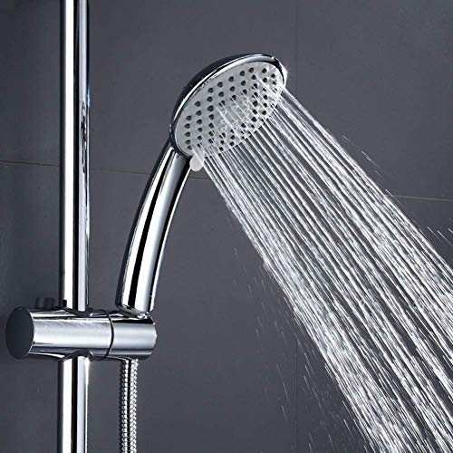 Système de douche thermostatique 38° chromé avec douche de tête - 7