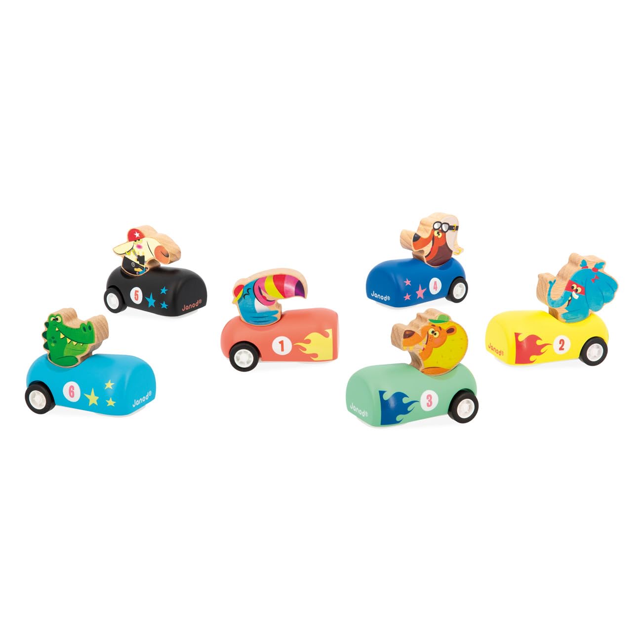 Janod - Il Mio Primo Gioco di Costruzione - Auto Fai-da-te | FindTheDeal