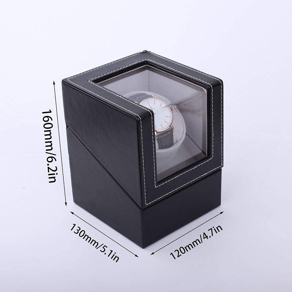 Caricatore Automatico per Orologi, Caricatore Automatico per Orologi, Supporto per agitatore Motore di Classe Nera, Display per Scatola di Gioielli con avvolgimento Meccanico Beautiful Scenery
