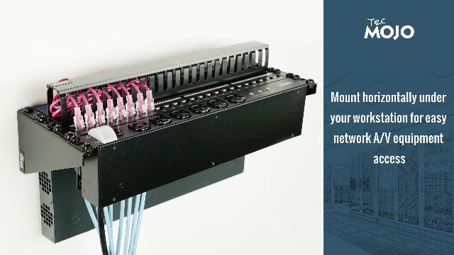 Amazon.com: Tecmojo 1U Foldable Vertical Rack and Wall Mountable