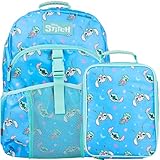 Bioworld Disney's Stitch 2-Piece 16' Premium Youth Backpack & Lunch Kit Set For Girls