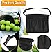 predolo Tennis Ball Holder Carrier Portable Easy Holding Waist Pocket Hip Bag Carrying Bag for Storing Balls and Phone Workout