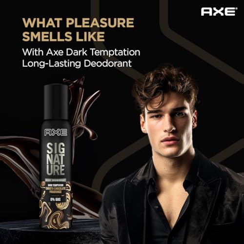 Image of Axe Signature Dark Temptation No Gas Deodorant Bodyspray for Men 154 ml