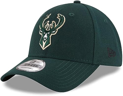 New Era NBA The League 9FORTY Adjustable Hat Cap One Size Fits All (Milwaukee Bucks)