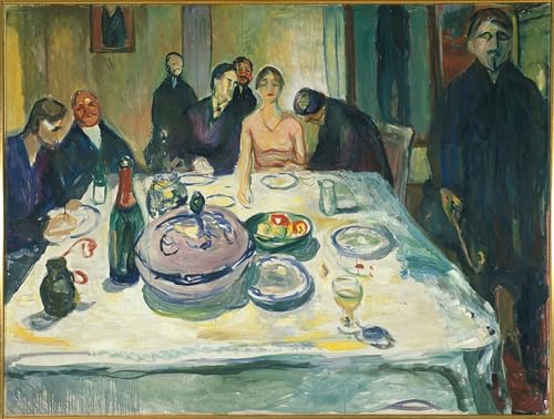 Affiche Munch les Noces de la Bohémienne poster graffiti art mural déco maison 60x90cm