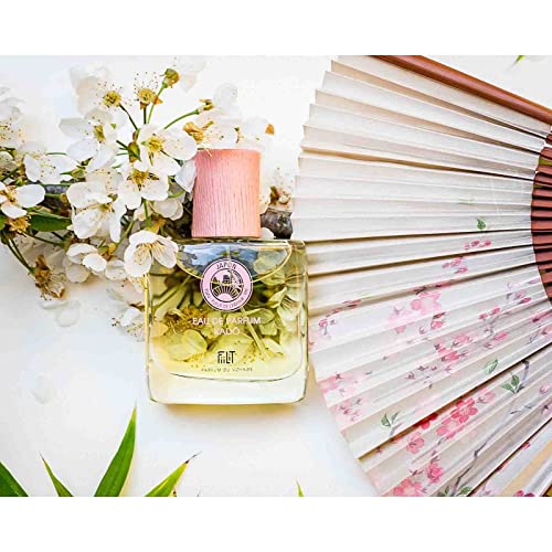 Eau de Parfum Naturelle KAD? JAPON 50 mL Limited Edition - FiiLiT Parfum du Voyage - Mixte - Vaporisateur - Fleur de Cerisier Thé Jasmin Floral