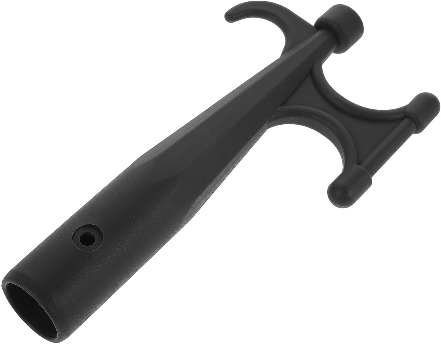 Toyvian Nylon Boat Hook with Dual-Head Design and Plastic Material, Sturdy Extension Pole Attachment for Boating and Fishing, Providing Added Safety and Withstanding Frequent Use