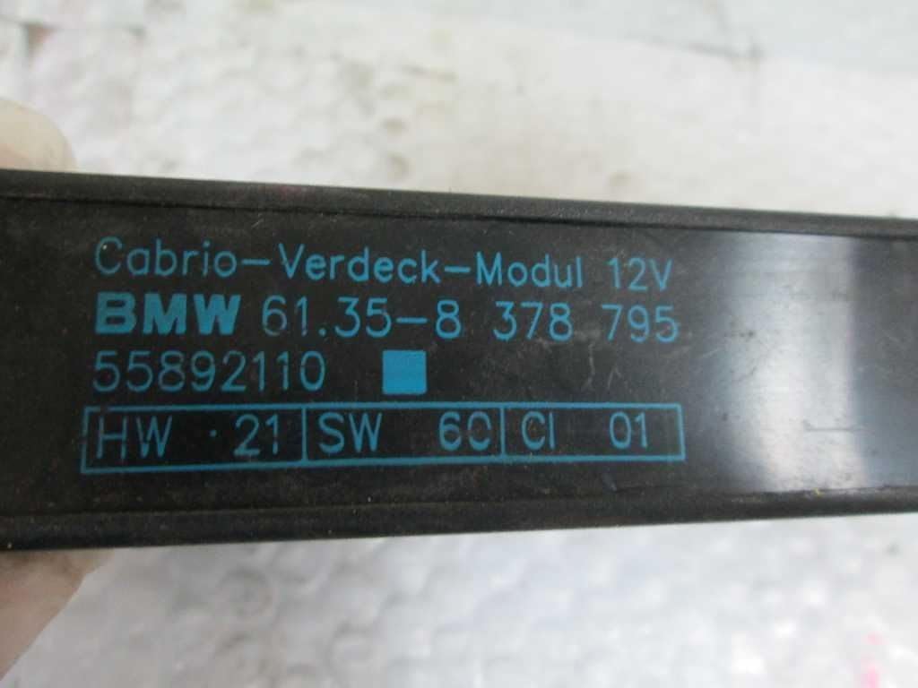 Roof Convertible Top Control 96-99 Compatible with BMW 328i 6135 8 378 795 61358378795 8378795