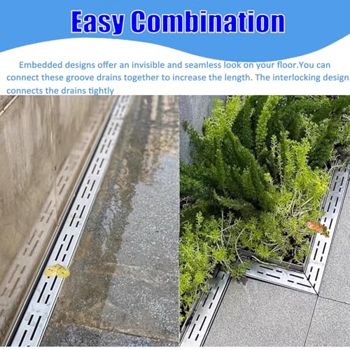 Caniveaux de drainage en acier inoxydable : la solution de drainage durable premium