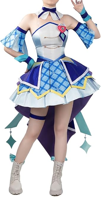 cosonsen Kimi and The Idol Pretty Cure Ink Cosplay Costume