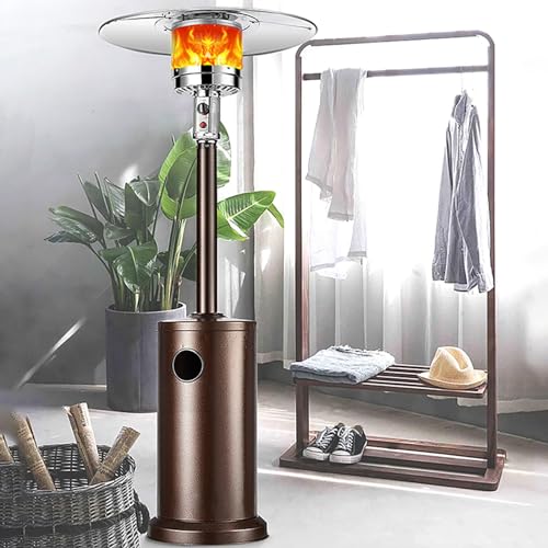 Propane Outdoor Heater with Cover and Safety Features