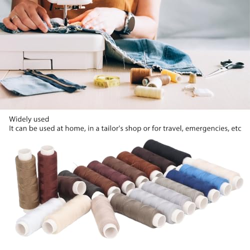 Kit de Hilos para Coser, 20 Colores de Poliéster miniatura 2