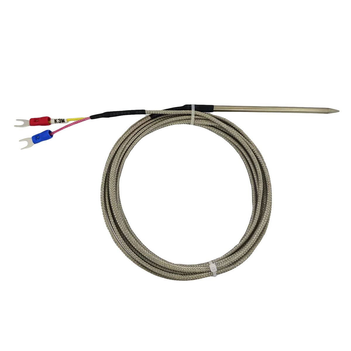 Thermomètre Barbecue De Cuisine en Acier Inoxydable Bi-métal Four Thermomètre Barbecue pour BBQ