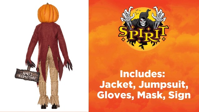 Disfraz Niño Calabaza Jack The Nightmare Before Christmas miniatura 3