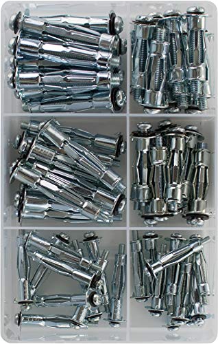 tox assortiment à placo acrobat set, 60 pièces, 094901111