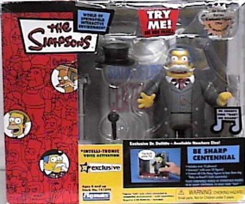The Simpsons World of Springfield Interactive Enviroment Be Sharp Centennial con l'esclusiva figura Dr. Dolittle