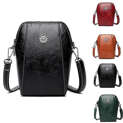 All-match Vertical Cellphone Bag, Mini Shoulder waterproof Crossbody Wallet Phone Bag for Women
