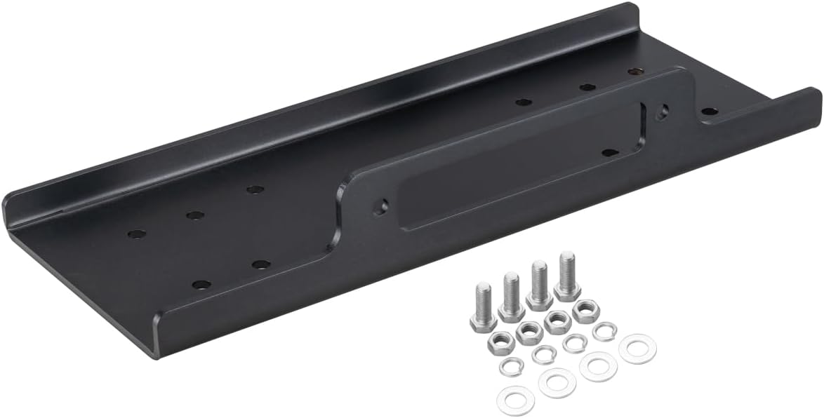 RUGCEL WINCH 23.5" Cradle Winch Mounting Plate, Winch Mount Recovery Winches，for Tank Series 20,000-lb Winches Only.
