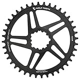 Wolf Tooth Direct Mount Round Mountain Bike Chainrings for SRAM Cranks (30 Tooth, Drop-Stop A, Boost