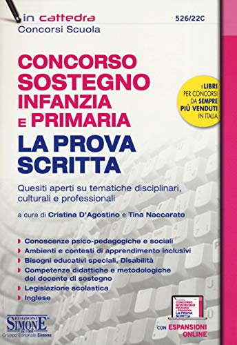 Concorso sostegno infanzia e primaria. La prova scritta