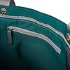 ROKA Trafalgar Medium Tote Bag with Zip for Women & Men - Canvas Tote Bag with Compartments & Adjustable Strap for Work & School - Teal #3