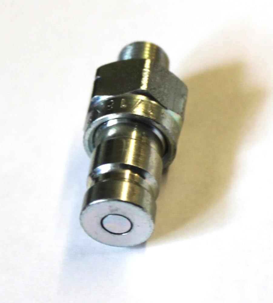 Generic TP PD323 - Aftermarket Flat Face Diagnostic Nipple 1/8 MPT (Parker PD323 Aeroquip FD90-1034-02-04)