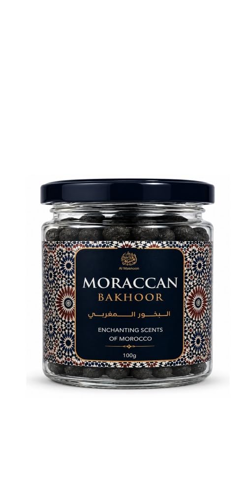 Moroccan Bakhoor 100g | Luxury Arabic Bakhoor Incense | Rich Oriental Fragrance for Home, Majlis & Special Occasions/Pack of 1-image-41