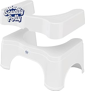 Squatty Potty The Original Bathroom Toilet Stool - Adjustable 2.0, Convertible to 7