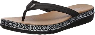 Skechers BOBS Women's Bobs Sunkiss-Picnic Party Sandal