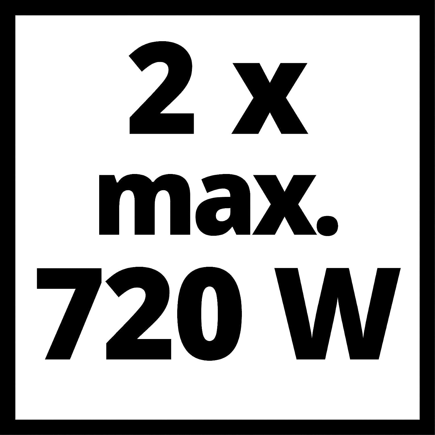Originale Einhell Batería 2.5 Ah Twinpack Power X-Change (Iones de Litio, 18 V, 2X 2.5 Ah, máx. 720 W, Universal para Todos los aparatos Power X-Change, Sistema de gestión Activa de batería ABS)
