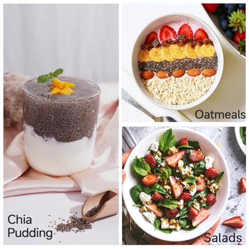 Nestor Premium Organic Black Chia Seeds Gel Easily 17.8 Oz thumb #5