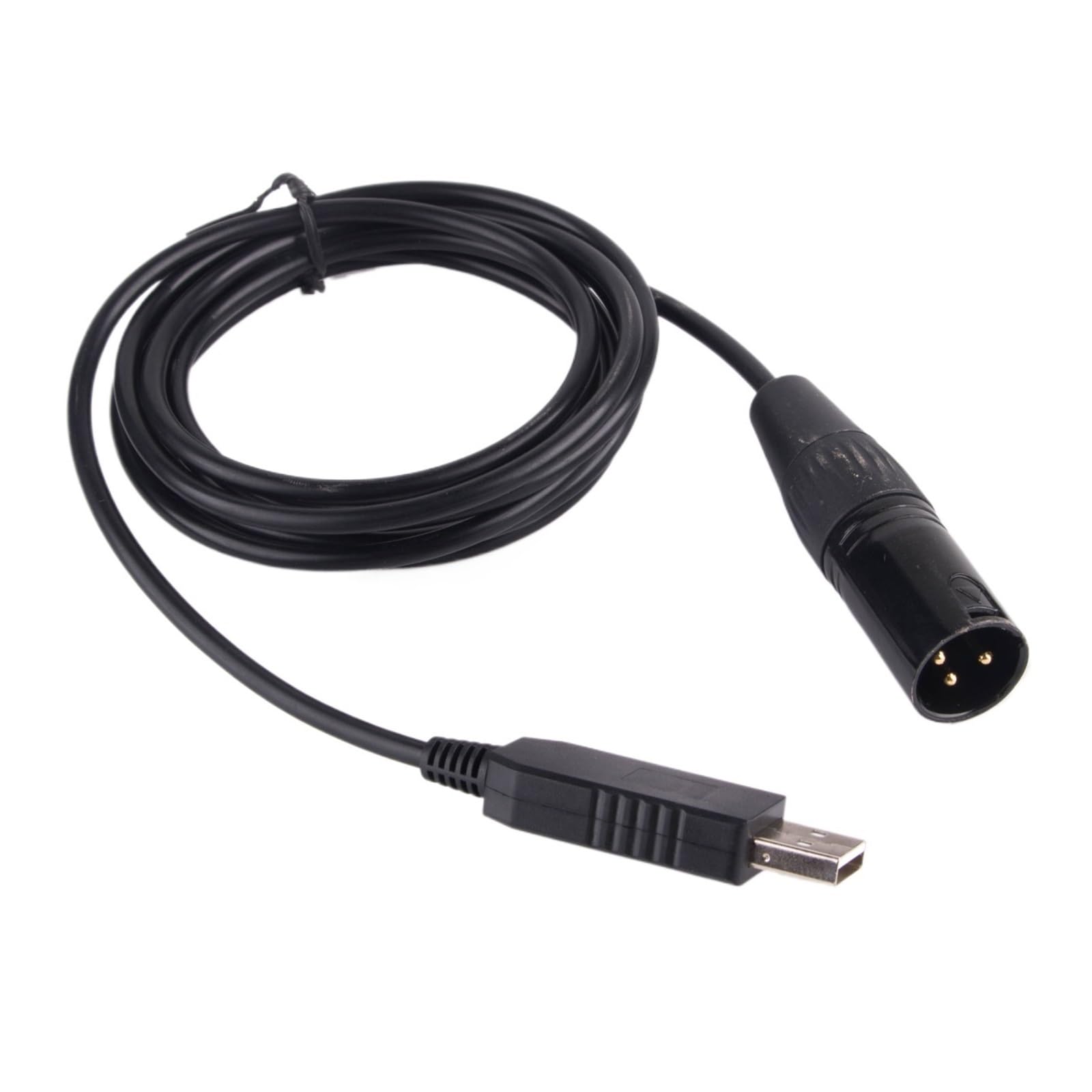 USB to Serial Converter FTDI USB-auf-RS485-DMX-In-Port-Seriell-Adapterkabel for Marani DPA240P 2 In – 4 Out-Lautsprechermanagement(5m,Transparent USB)