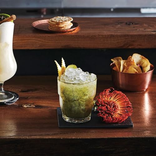 Bormioli Rocco Rock Bar Stackable Rocks Glasses, Set of 6, 9 1/4oz.2