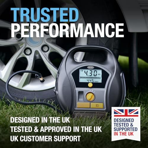 Image of RING TYREINFLATE GO 6 Cordless Tyre Inflator Air Compressor & Air Pump - Perfect for Leisure Activities