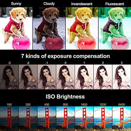 Image of Camcorder Video Camera 4K UHD 48MP IR Night Vision Vlogging Camera for YouTube,18X Digital Zoom Camcorder Recorder 3 inch IPS Touchscreen with 32GB SD Card, Remote, 2 Batteries