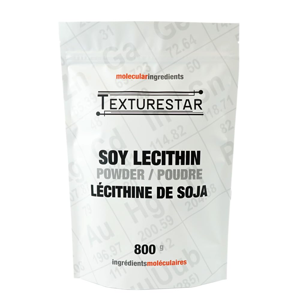 Buy Texturestar Pure Soy Lecithin Powder for Cooking and Baking, 800g 100 Food Grade, Vegan