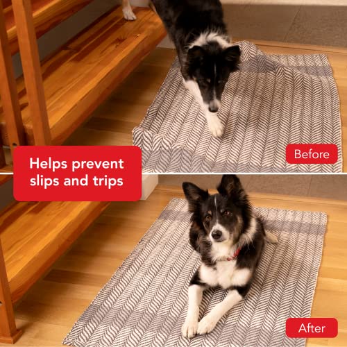 Rug Gripper Tape For Area Rugs And Runners (2.5" X60Ft) #TOP4