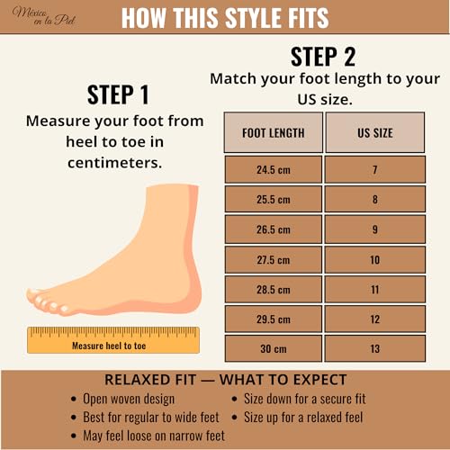 Image of Mexico en la Piel Handmade Leather Huarache Sandals for Men - Genuine Tan Leather, Slip-On, Breathable Design, Ultra Comfortable Insole, Casual and Beach-Ready Shoes, Sizes 7-13 US