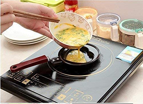 GLOWICK Mini Egg Frying Pan Cartoon Shape Non-Stick Mini Egg Pancake Frying Pan Cookware Saucepan Breakfast Maker Egg Frying Pan (1Pcs) 2