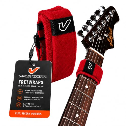Image of Gruv Gear FW-1PK-RED-MD Medium HD 'Fire' String Muter (Red)