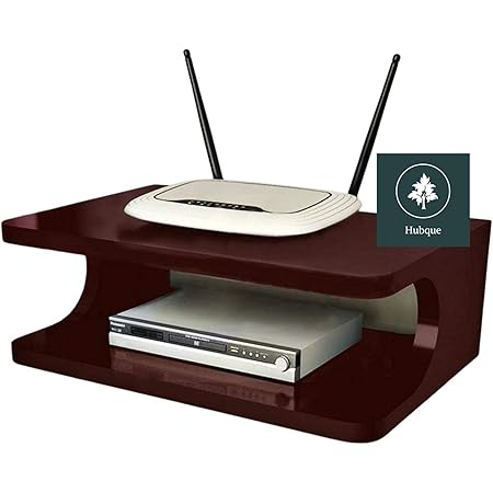 Furniture Cafe Set top Box Stand | WiFi Router Holder Wooden Wall ...