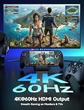 JSAUX Stacja dokująca 4K 120 Hz do ROG Xbox Ally X/Steam Deck OLED/Legion Go S, 4 w 1 Steam Deck Dock z HDMI, 2X USB 2.0, 100 W PD, do Steam Deck, HB0503