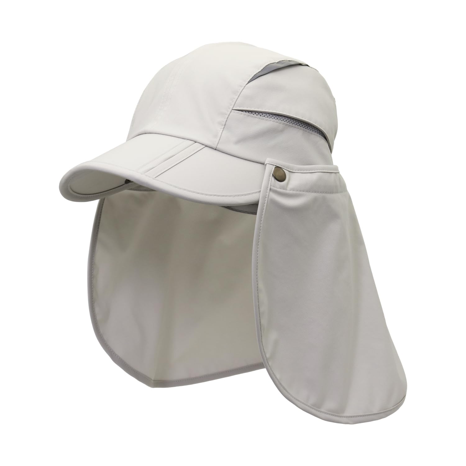 Men Women Safari Fishing Sun Cap with Removable Neck Flap UPF 50+ UV Protection Quick Dry Breathable Hats