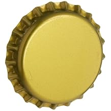 Gold Oxygen Absorbing Bottle Caps - 144 pcs