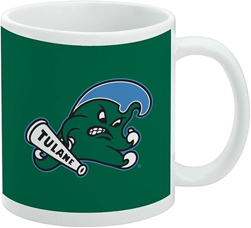 Vista 363 de Taza de cerámica con el logotipo principal de la Universidad de St. John, taza de regalo novedosa para café, té y bebidas calientes, 11oz, blanca