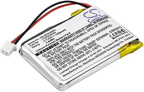Battery Replacement for DUAL XGPS160, XGPS160 SkyPro GPS Receiver part NO 1ICP8/36/50