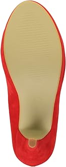 AJVANI Womens Ladies mid high Heel Mary Jane Evening Work Platform Bridal Party Prom Court Shoes Size.