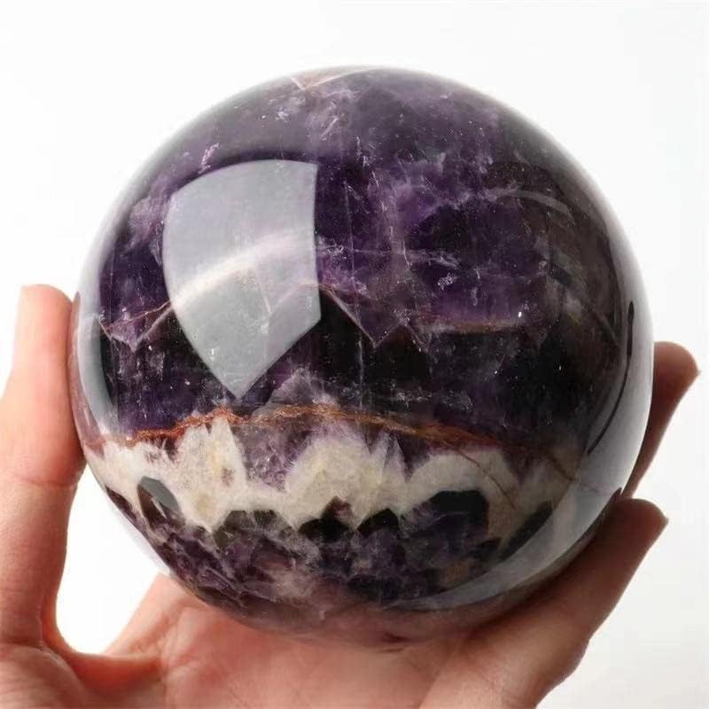 Wholesale Natural Crystal Spheres Beautiful Purple Quartz Dream Amethyst Sphere Balls (75mm-80mm)